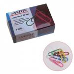 Скрепки 28 мм 100 шт deVENTE цветные 4135324