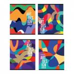 Тетрадь 96 л. (клетка) П-П Современное искусство 96-6446 РАСПРОДАЖА