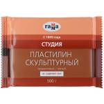 Пластилин 500 гр. скульптурный Терракотовый М 2.80.Е050.004.3