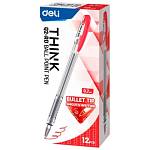 Ручка шариковая Deli Think EQ2-RD 0.7мм чернила красн.