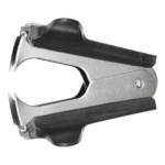 Антистеплер Silwerhof №10 24/6 26/6 черный с фиксатором 1203515