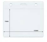 Карман для бейджа горизонтальный 100х70-внутренний 105х93-внешний K-2H