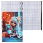 Блокнот-бизнес А5 96 л. (спираль) Сказочная малышка С0598-92