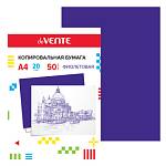 Бумага копировальная 50 л. А4 deVente 2041400 фиолет.