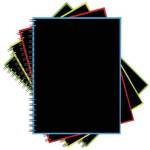 Тетрадь А4 120 л. (спираль) ErichKrause Accent структурное тиснение "лён тверд. обл. 53391