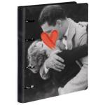 Тетрадь 80 л. А5 на кольцах Lorex Vintage Love кожзам. интегральн. облож. LXNBEL-VL