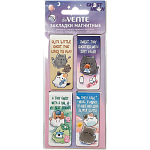 Закладки магнитные 4шт deVENTE 8065605 Ghost Meow 