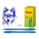 Ручка шариковая ULTRA 1,00 М-5712-70 полупрозрачн. синяя игла