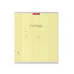 Тетрадь 12 л. (клетка) ErichKrause Классика желтая 40001