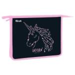 Папка д/тетрадей А5 1 отд. Först Shine like a star пластик, на молнии FT-PP-A50314