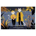 Альбом д\рис. 40 л. Канц-Эксмо Осенняя романтика мел.карт. блестки 110 гр. АБ402466 РАСПРОДАЖА