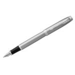 Ручка перо PARKER IM Essential Stainless Steel CT 0,8 синяя 2143635