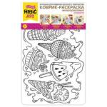 Коврик-раскраска многораз. Сладости 05107 3+