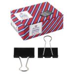 Зажим канц. 51 мм Attomex 4131305 черный (ЦЕНА ЗА УПАКОВКУ 12 шт)