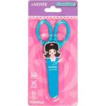 Ножницы 13,5 см deVENTE 8010328 NicoNico:-) детские голубые, защитный футляр