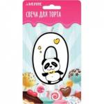 Свеча-цифра deVENTE 9060111 Панда 0