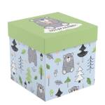 Коробка подарочная складная MESHU Cute bear (15*15*15см) MS_62563