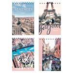 Блокнот А6 80 л. (спираль) БиДжи City view Б6гр80 8890