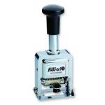 Нумератор автомат. 4,8 мм 6 разр. Kw-Trio 20600 металл серебро