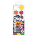 Краски акв. 12 цв. б/к п/к ErichKrause Простоквашино 61069