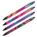 Ручка шариковая Berlingo 0,7 Glitch Cbm_07S14 синяя авт. корпус ассорти