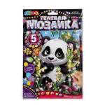Мозайка гелевая 17х23 Пандочка с бамбуком Мульти арт GEL-123488