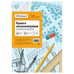 Бумага миллим. А4 20 л. OfficeSpace голубая в папке 20БМг4п_53584