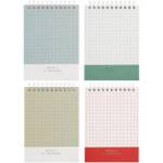 Блокнот А6 80 л. (спираль) БиДжи Shiny mono Бт6гр80_лм_тф 12780