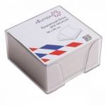 Блок для записей 9х9х5 белый в подставке ATTOMEX пл.70гр/м2, бел.70% 2013404 