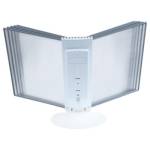 Демо-система настольная 10 панелей OfficeSpace серая 359494