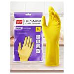 Перчатки резиновые с х/б напылением OfficeClean L 337389