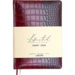 Ежедневник А5 deVENTE 2232661 Belcanto бордо 2026