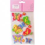 Наклейки объемные deVENTE 8002012 Бабочка из фоамирана