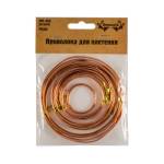 Проволока для плетения медь MM-005 4 шт 2м ассорти (d 0.4; 0.8; 1.2; 1.5-1.6)
