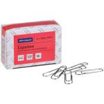 Скрепки 28 мм 100 шт OfficeSpace никелированные CN28_34072 