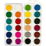 Краски акв. 24 цв. б/к п/к Гамма Мультики 211046 24