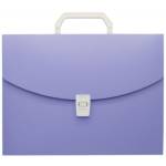 Портфель Бюрократ Pastel PASTPP01VIO 1 отдел. А4 пластик 0,7 фиолетовый 1604894