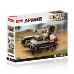 Конструктор SLUBAN Вторая мировая война Итальянская армия Танк 183 дет. М38-В0709