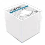 Блок для записей 9х9х9 белый в подставке DeVENTE пл.100г/м2, бел.96% 2013402