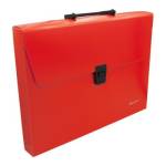 Портфель Silwerhof 322715-04 1 отд А4 пластик оранж. неон 1359511