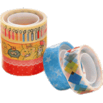 Скотч 15 мм х5 м deVENTE 9040800 цветной ассорти