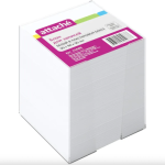 Блок для записей 9х9х9 белый в подставке ATTACHE 80г/90