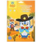 Аппликация из фетра и пуговиц Мульти-Пульти Пингвин 29574