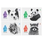 Альбом д\рис. 40 л. БиДжи All you need is joy АР4ск40 10987