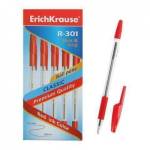 Ручка шариковая EК 1,0 R-301 GRIP Stick 43188 красный