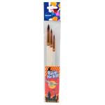 Кисти набор 3 шт. CENTRUM №8,10,12 (нейлон) Школа магии 77802