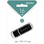 Флэш накопитель 16Gb USB 2.0 Smartbuy Crown черный