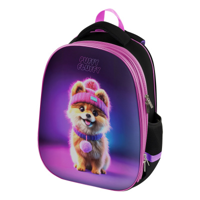 Ранец Först School Base Cute Pomeranian 39*30*18см 2 отд. 2 карм. AB_SB67532