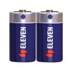 Батарейка R14 (C) Eleven 2 шт. солевая ВС2 301741