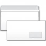 Конверт 110х220 (стрип. правое окно) прямой клапан Е65 DLHKCO